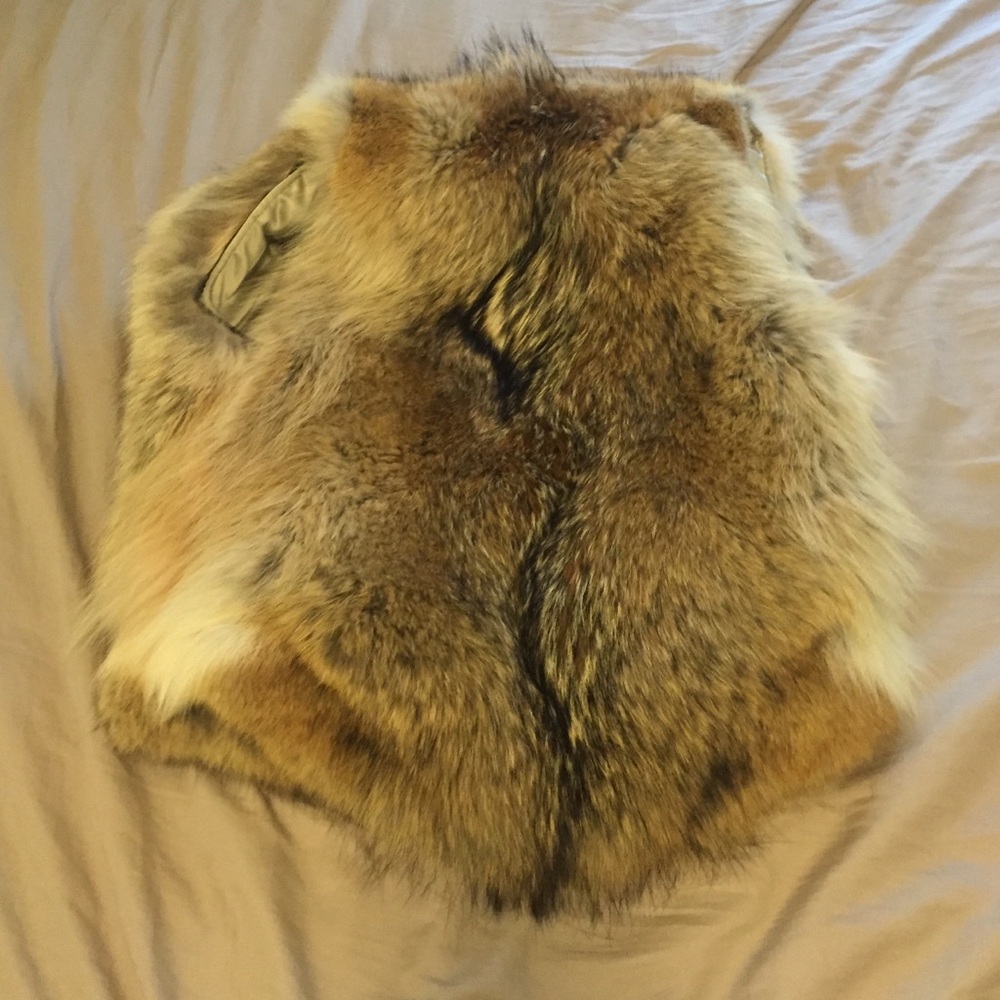 Adam and Eve - Authentic Fox Fur reversible vest